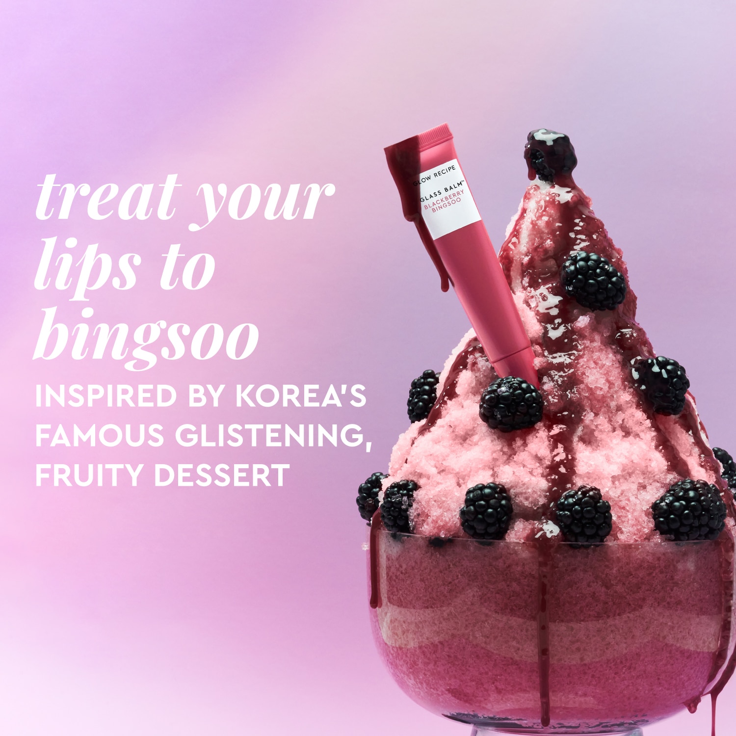 GLASS BALM LIP TREATMENT FOR SHINE & HYDRATION (TRATAMIENTO PARA LABIOS)